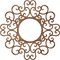 Ekena Millwork Reims Wood Fretwork Pierced Ceiling Medallion, Walnut, 38"OD x 14 1/2"ID x 1/4"T CMWP38X38X0250REWA - alternate 5